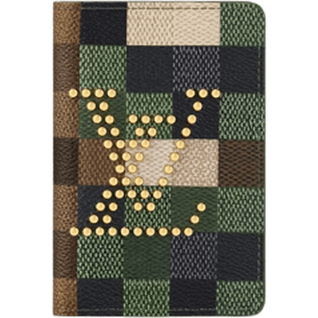 Louis Vuitton Pocket Organizer Damoflage Green Damoflage Damier