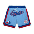 Mitchell & Ness x Just Don Montreal Expos Cooperstown Shorts Powder Blue