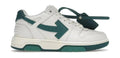 OFF-WHITE Out Of Office OOO Low Tops White Green (FW22)