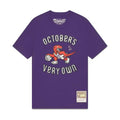 OVO Mitchell And Ness '95 Raptors Draft Day T-Shirt Purple