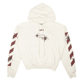 Off-White Arachno Arrow Over Hoodie White