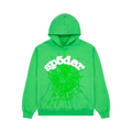 Sp5der Web sweat à capuche Slime Green