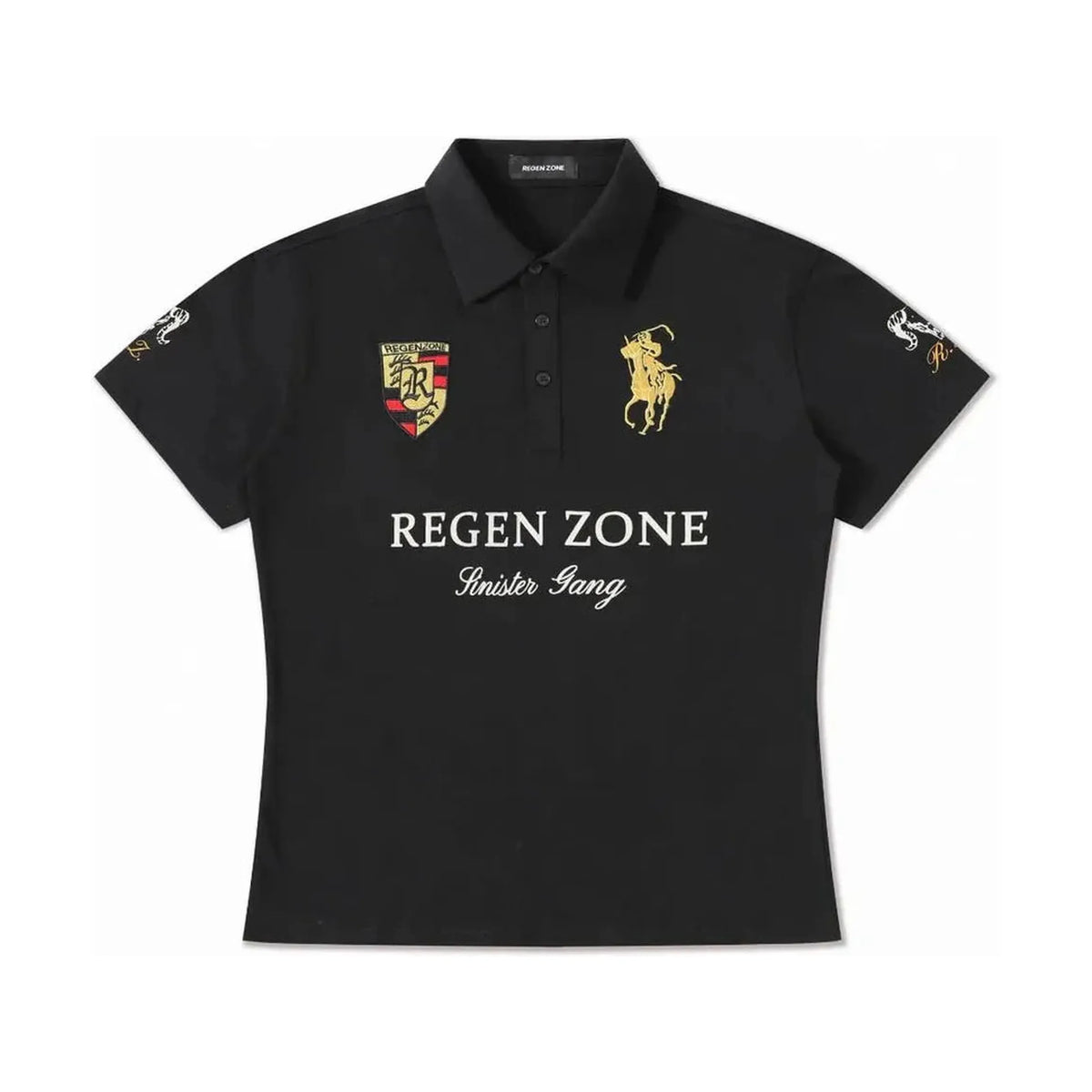 Regen Zone SIAU Racing Polo Black