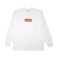 Supreme Box Logo L/S Tee White