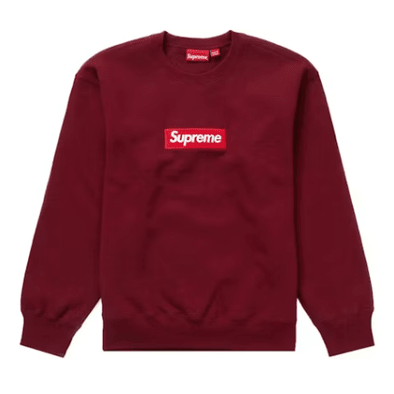 Supreme Box Logo Crewneck Cardinal