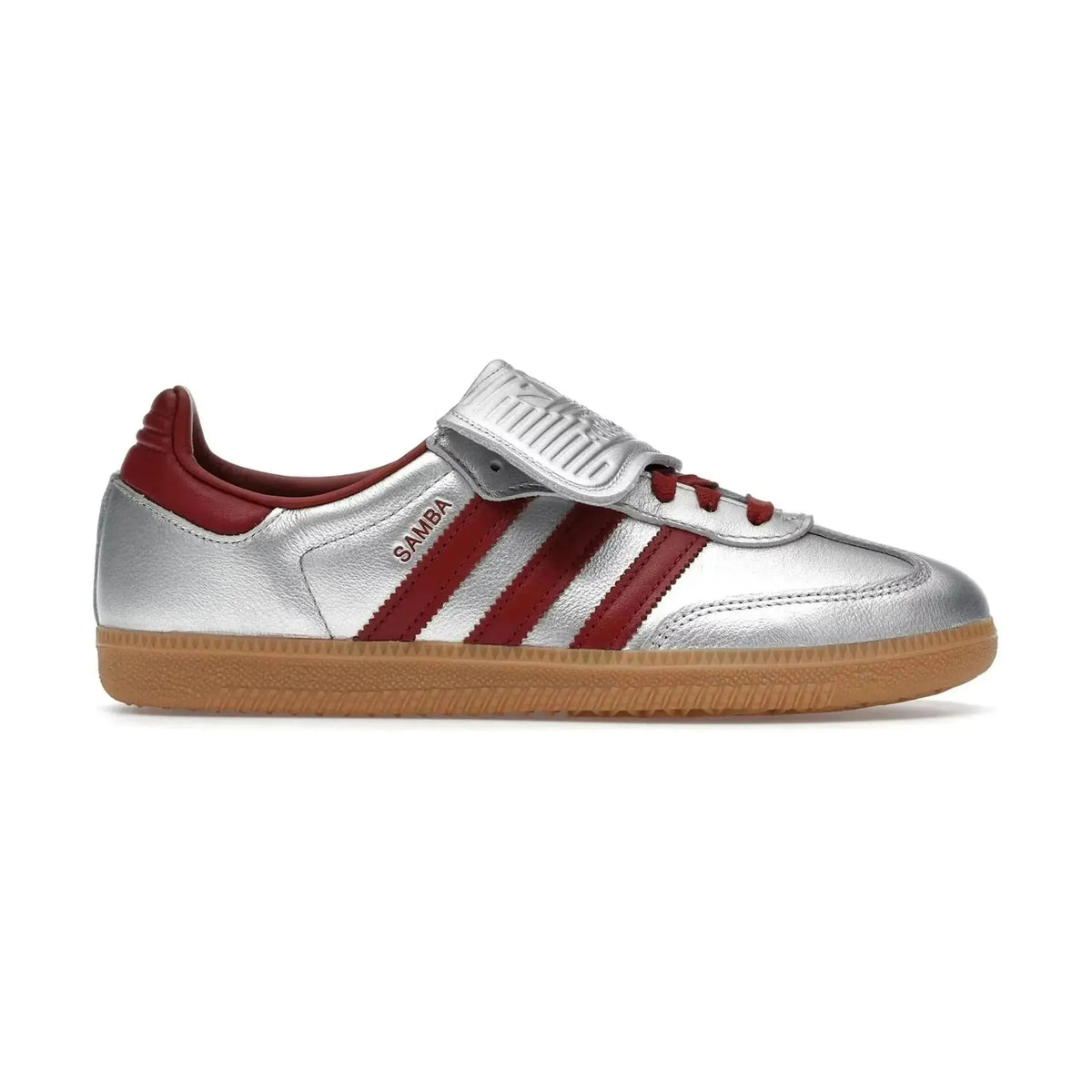 adidas Samba LT Silver Metallic Ruby Gum (Women's)