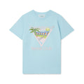 Casablanca SSENSE Exclusive Blue Tennis Club Icon T-Shirt