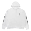 Chrome Hearts Vertical Logo Hoodie White