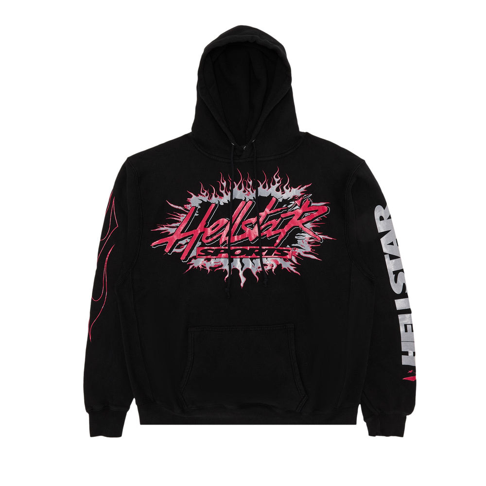 Hellstar Sports Future Flame Hoodie Black