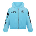 Hellstar Studios Zip Hoodie Blue