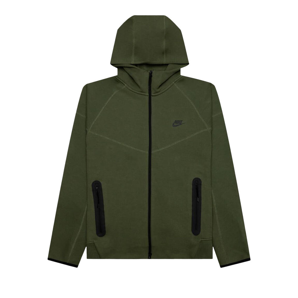 Nike Sportswear Tech Fleece Windrunner Full-Zip Hoodie Medium Olive/Black