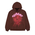 Sp5der Web Hoodie Brown