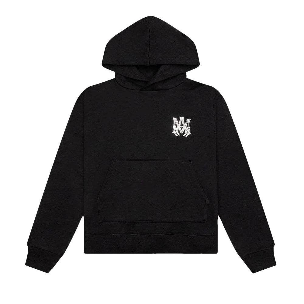 AMIRI Crystal Embellished MA Hoodie Black