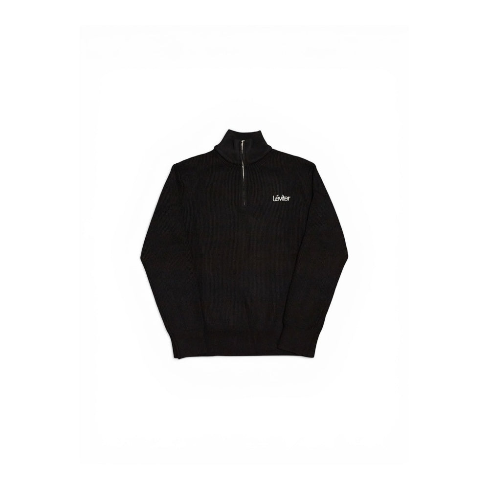 Léviter Core Half-Zip Knit Black