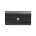 Chrome Hearts Judy Wallet Black Leather