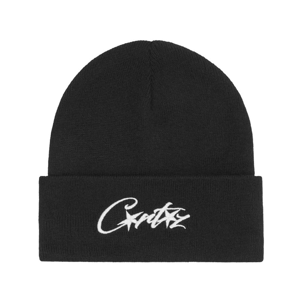 Corteiz Folded Allstarz Beanie Black