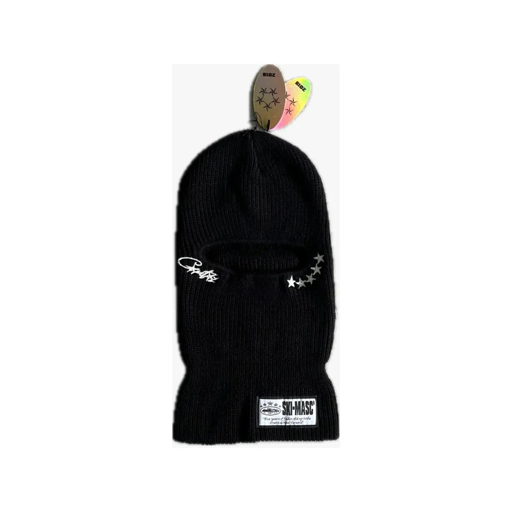 Corteiz 5th Anniversary Balaclava Black