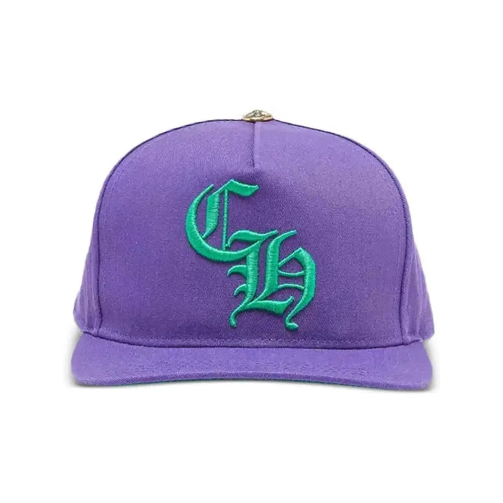 Chrome Hearts CH Baseball Cap Purple Green