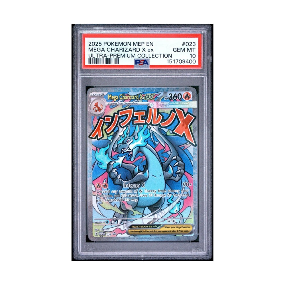 Pokémon Mega Charizard X ex 023 Mega Evolution Promo (2025)