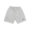 Saint Heavyweight Fleece Shorts Grey White