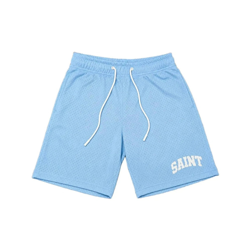 Saint Mesh Shorts Blue White