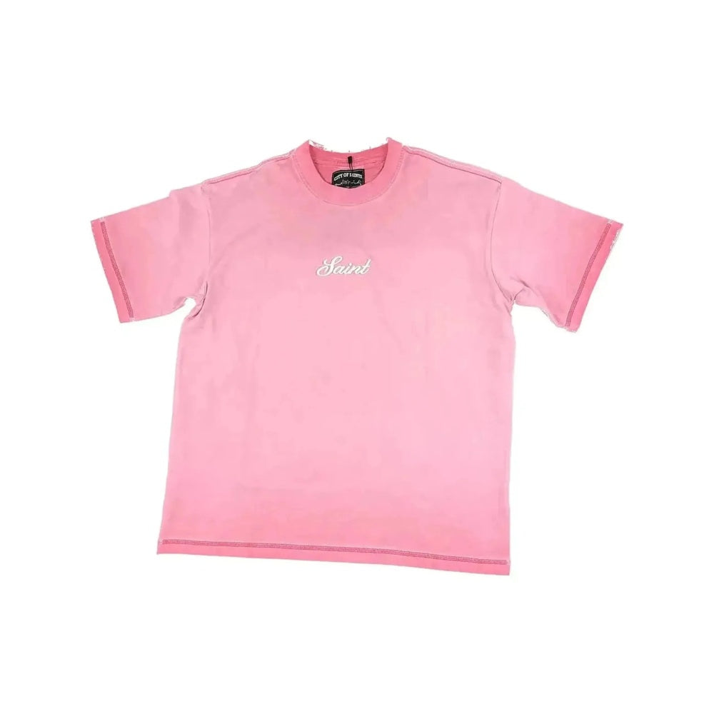 Saint Heavyweight T-Shirt Washed Pink