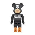 Bearbrick Tokyo Tribe Waru 400% Black
