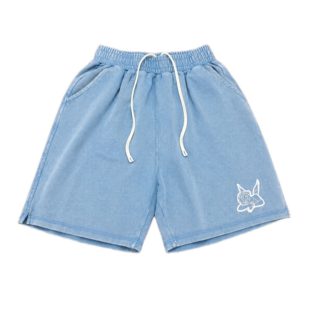 SAINT Piqué Short Blue
