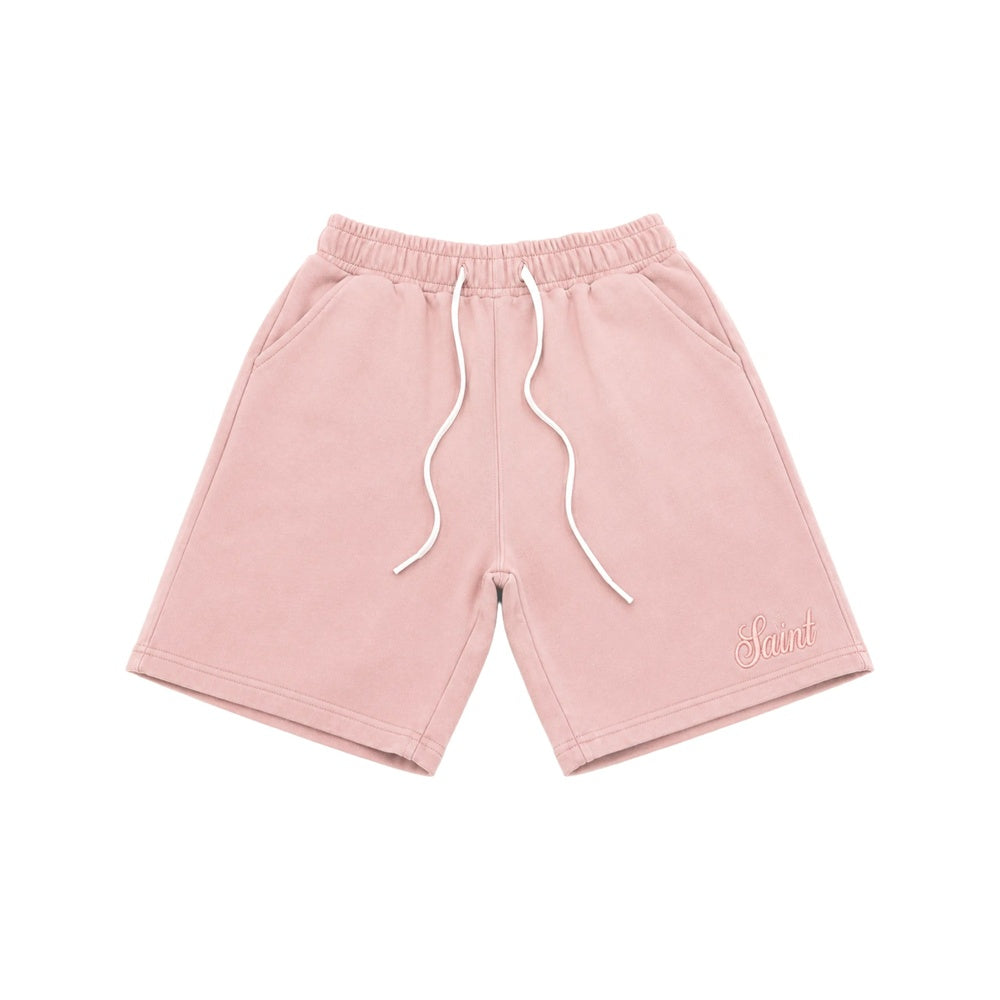 Saint Fleece Shorts Salmon Pink