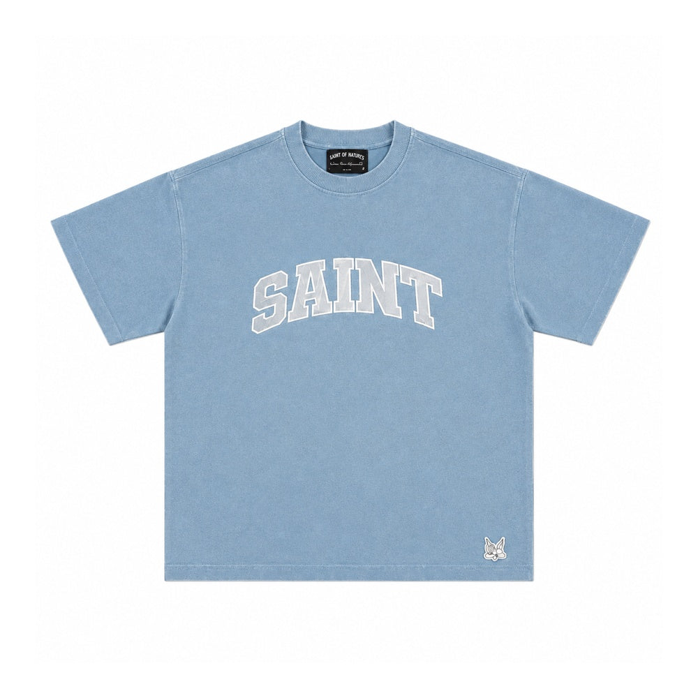SAINT Piqué T-Shirt Blue