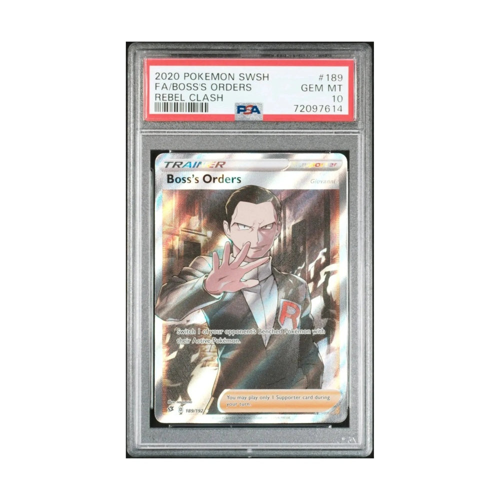 Pokémon Boss's Orders 189/192 Rebel Clash (2020)