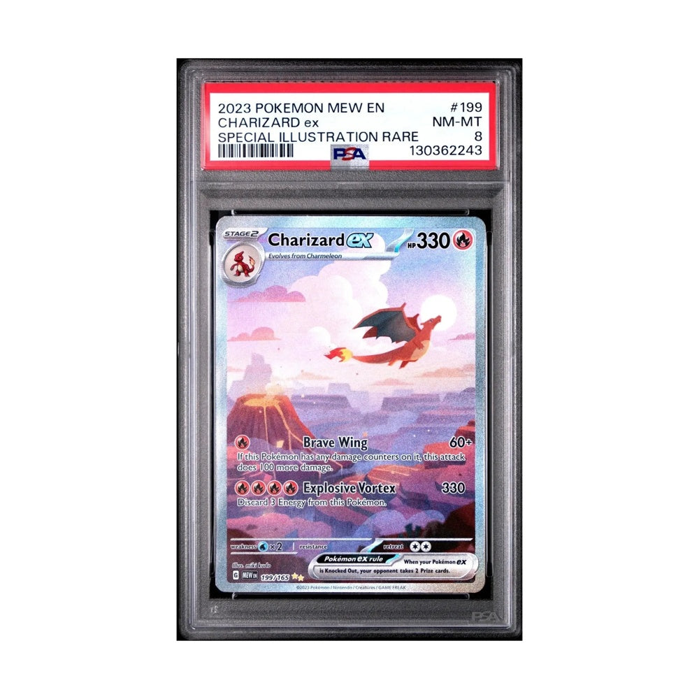 Pokémon Charizard ex 199/165 Scarlet & Violet 151 (2023)