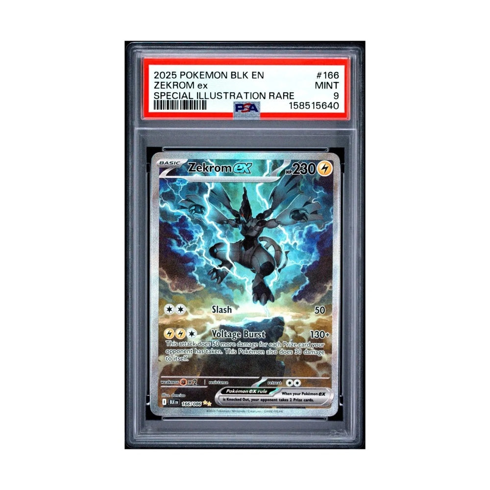 Pokémon Zekrom ex 166/086 Black Bolt (2025)