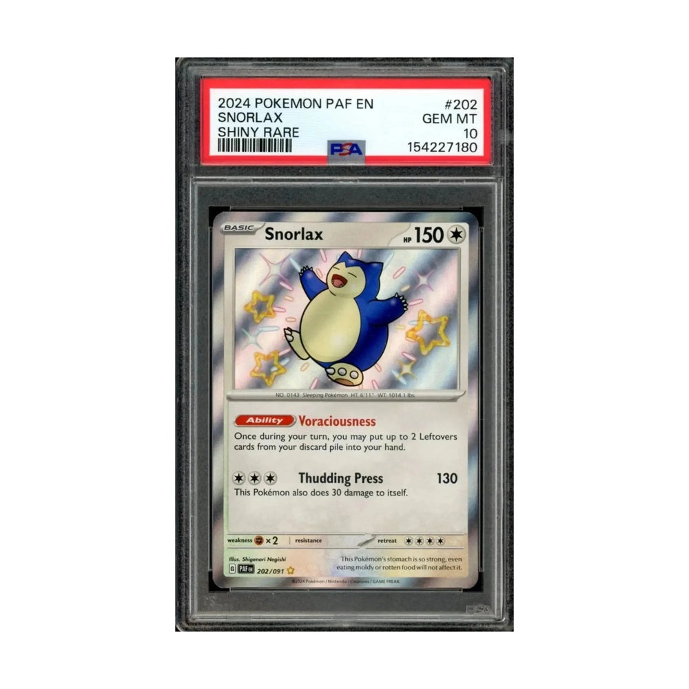 Pokémon Snorlax 202/091 Paldean Fates (2024)