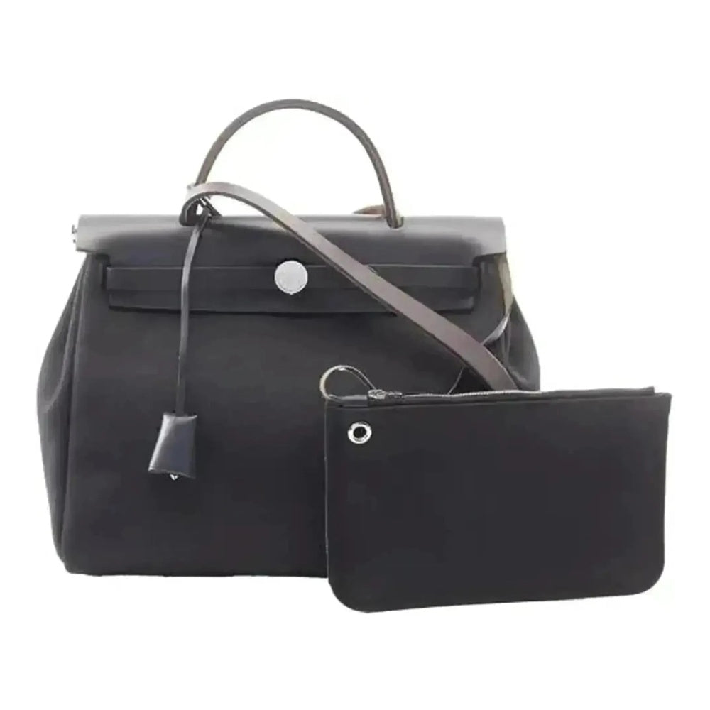 Hermès Herbag Zip 31 Toile Black