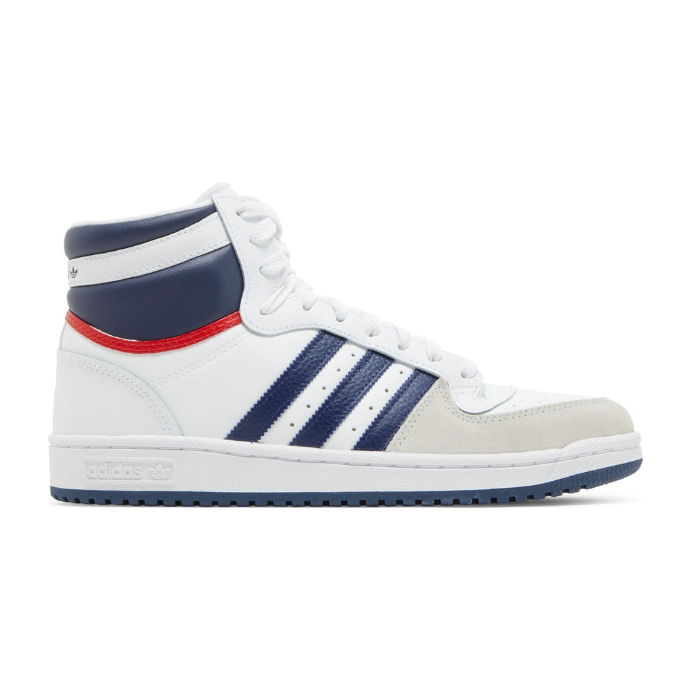 adidas Top Ten Hi White Navy Red