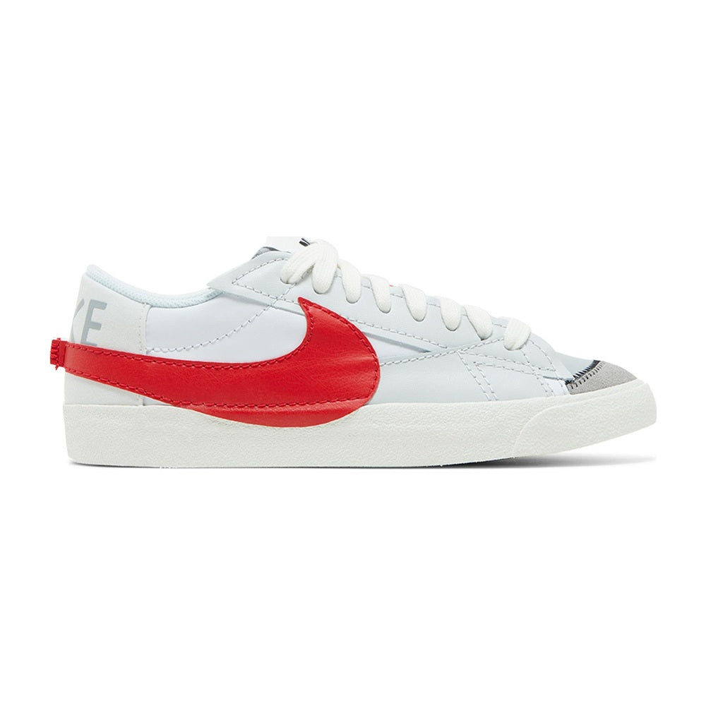 Nike Blazer Low 77 Jumbo White Photon Dust Light Smoke Grey University Red