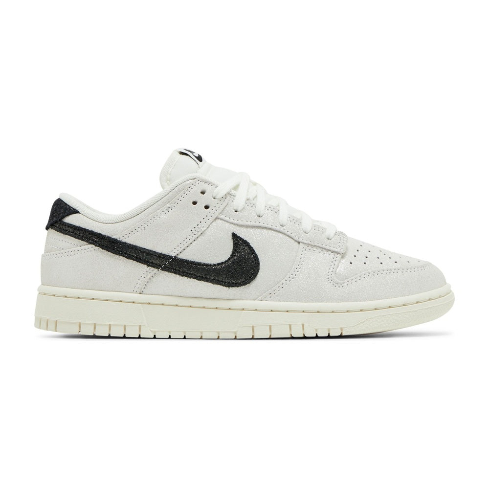 Nike Dunk Low SE White Black Team Red (Women's)