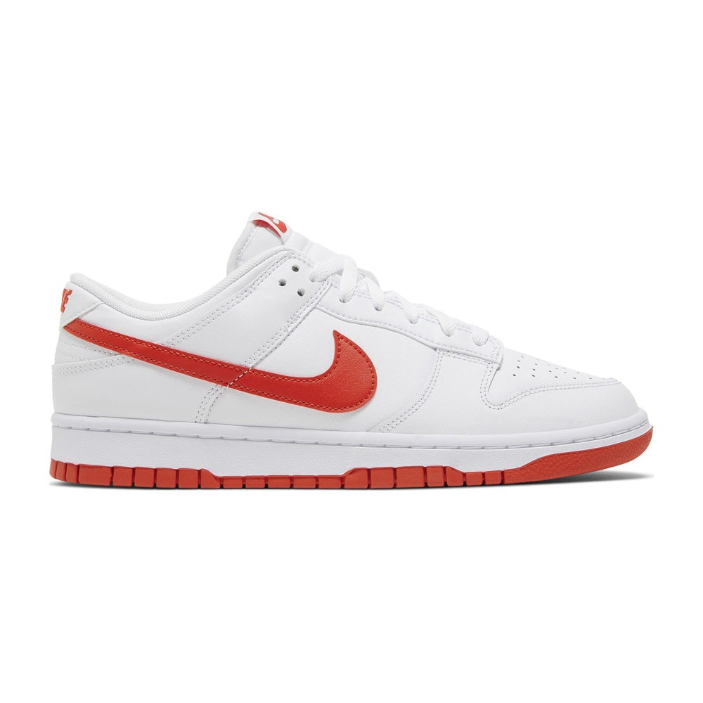 Nike Dunk Low Retro White Picante Red