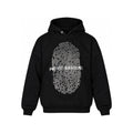Pierre Bassene GLITTA Fingerprint Hoodie Black