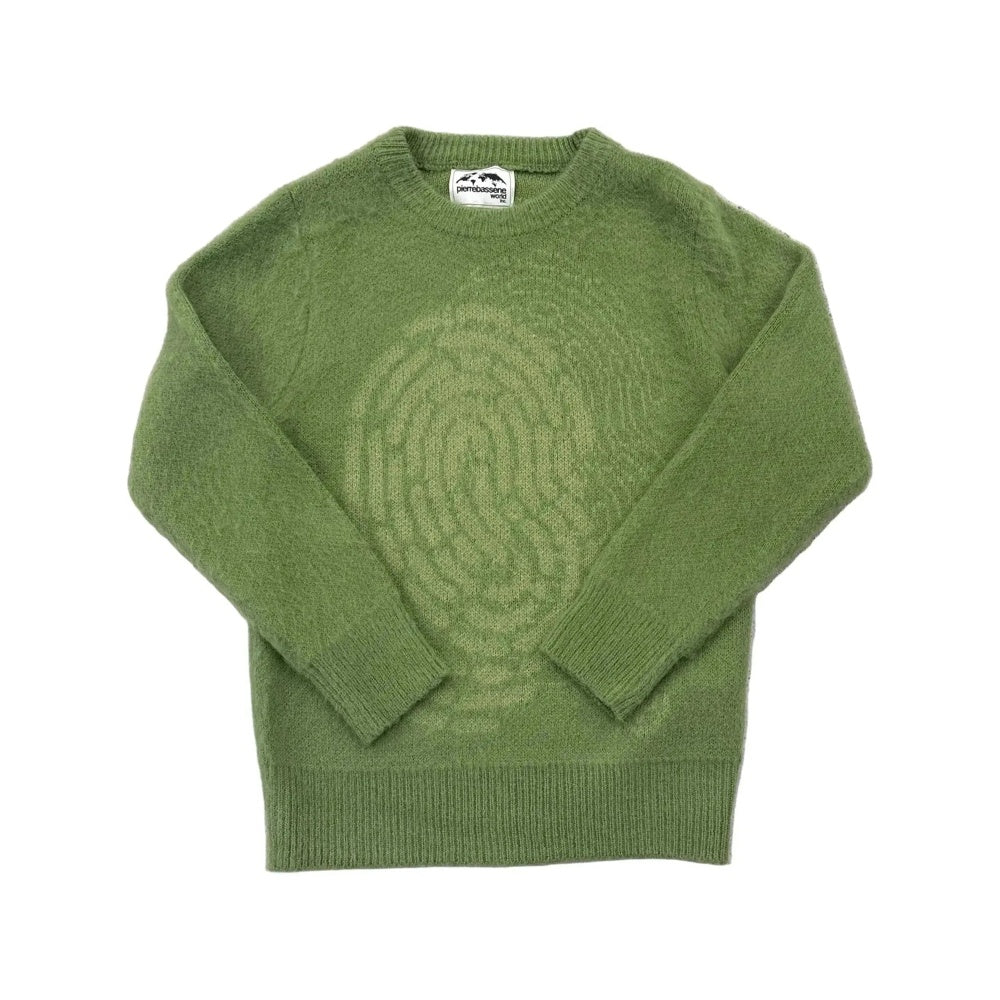 Pierre Bassene World Mohair Sweater Mint Green