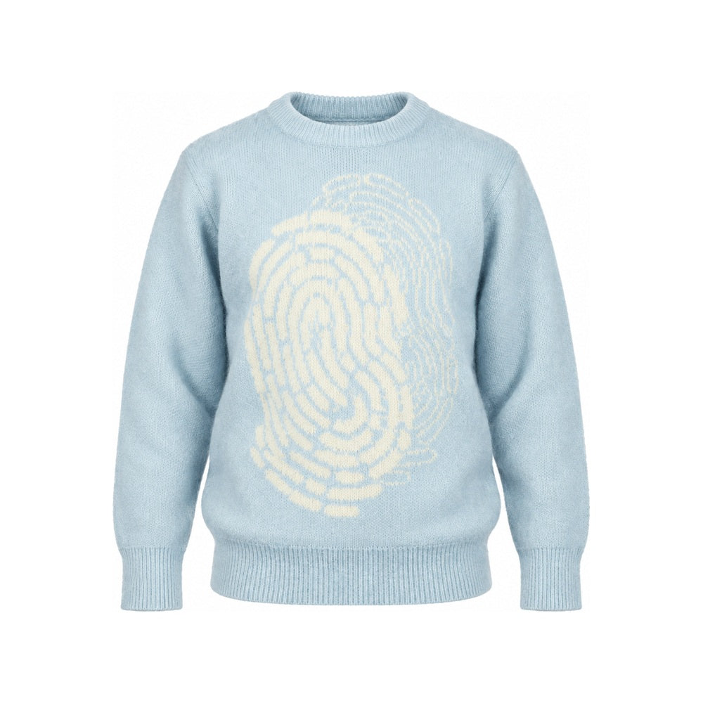 Pierre Bassene Mohair Sweater  Sky Blue