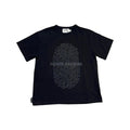 Pierre Bassene World Tonal Fingerprint T-Shirt Black