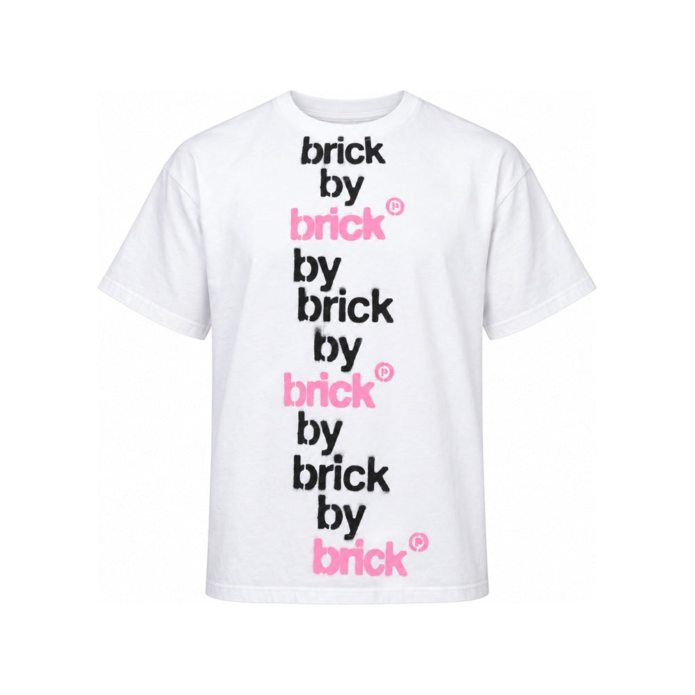 Pierre Bassene Brick By Brick T-shirt White