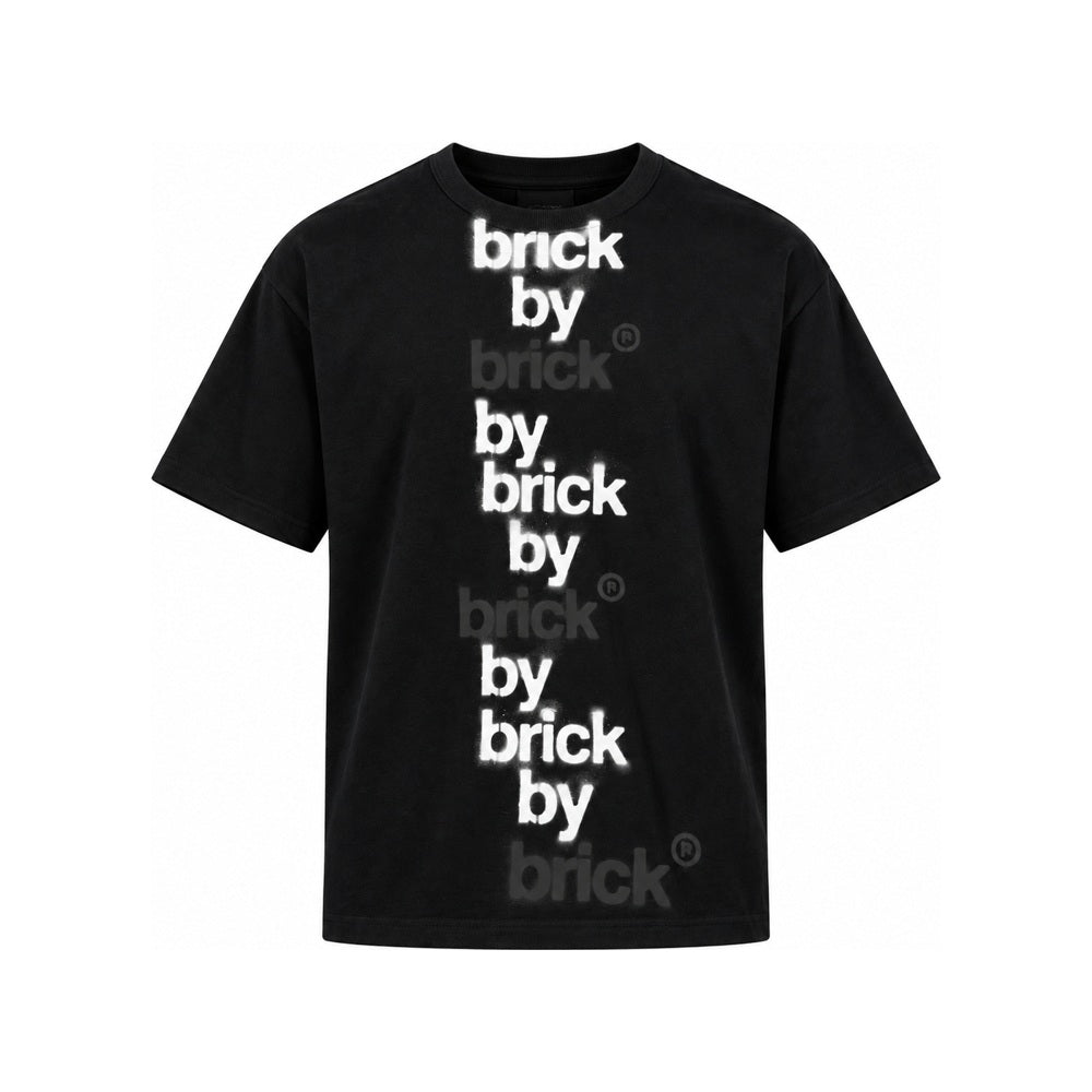 Pierre Bassene Brick By Brick T-shirt Black