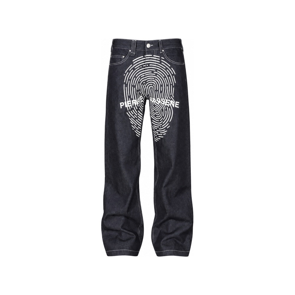 Pierre Bassene Fingerprint Original Raw Denim Dark Blue