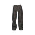 Pierre Bassene Digi Camo Raw Denim Jeans Dark Blue