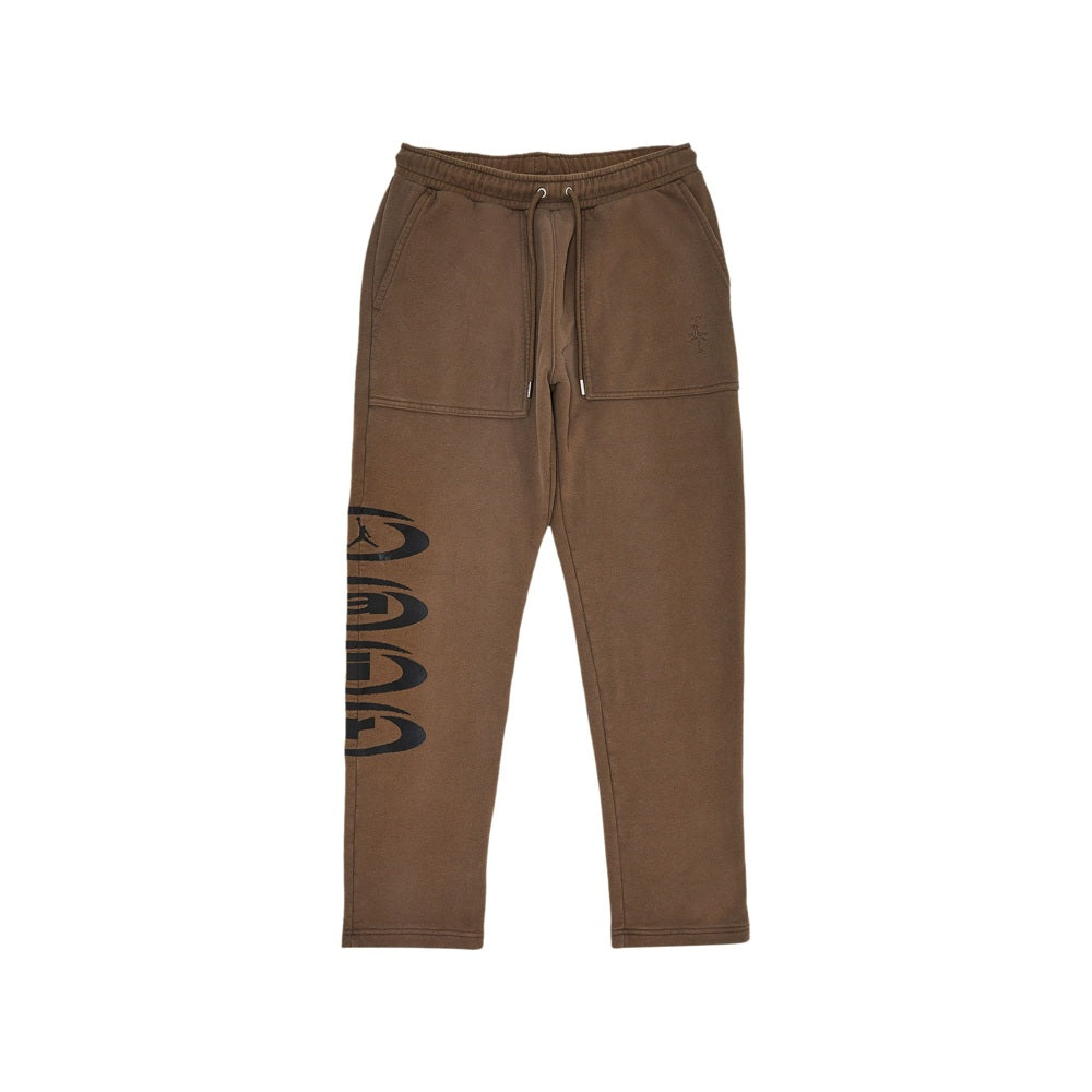 Jordan x Travis Scott Fleece Pants Brown