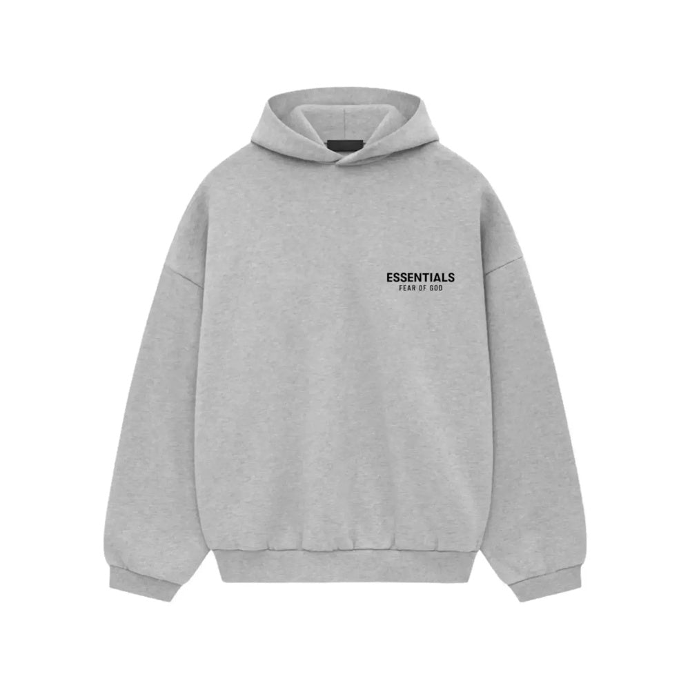 Fear of God Essentials Fleece Hoodie Light Heather Gray