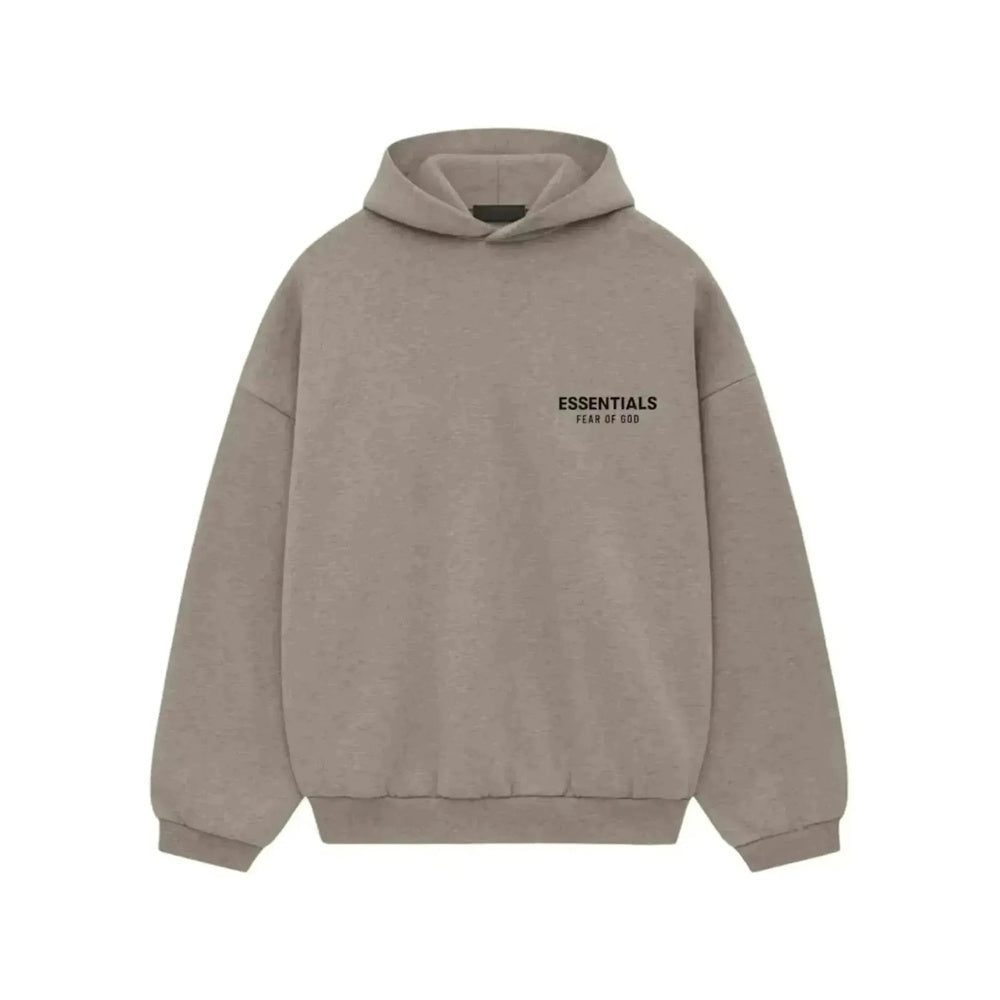 Fear of God Essentials Fleece Hoodie (FW24) Heather Grey